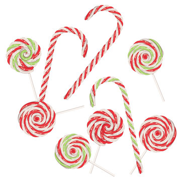 Candy Canes Set