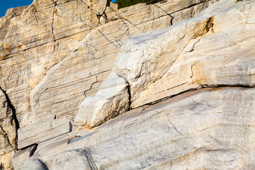 Rocks - textures and layers from Aegean seashore