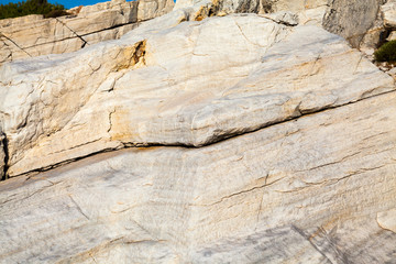 Rocks - textures and layers from Aegean seashore