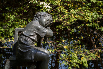 Statue Sculpture in public garden