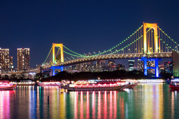 レインボーブリッジの夜景