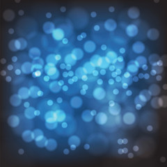 blue abstract bokeh background