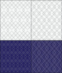 Geometric modern seamless pattern vector background