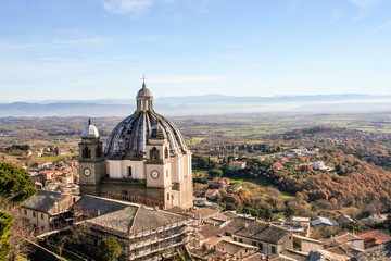 Naklejka premium Montefiascone cathedral