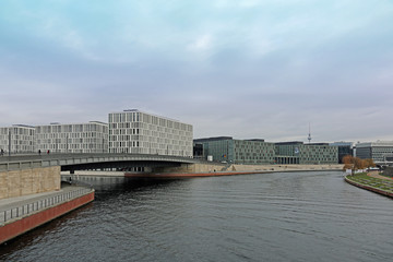 Fototapeta premium Regierungsviertel in Berlin