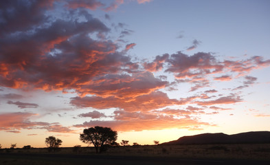sunset sky