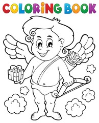 Coloring book with Cupid 9
