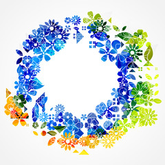 Abstract geometric background