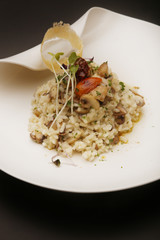 Seafood risotto