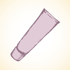 Tube. Vector drawing