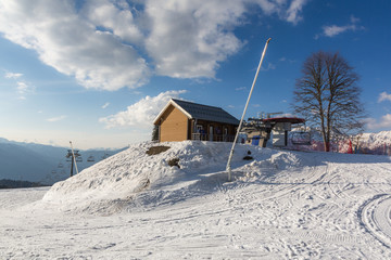 Ski Resort Gazprom, Krasnaya Polyana, Sochi National Park, Russia. © Oleg Anisimov