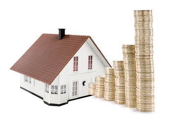 Housing Prices Rising Concept 