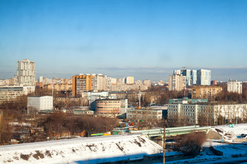 Moscow skyline