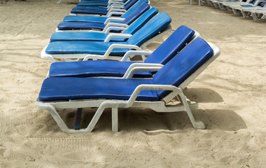 Beach chairs