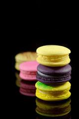 colorful macarons