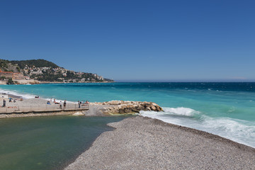 Nice harbor France riviera