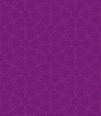 Neutral Seamless Linear Flourish Pattern.