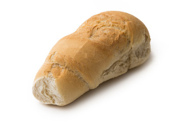 Panino su fondo bianco