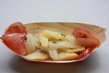 Spargel-Schiffchen