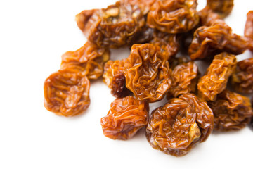 Dried physalis isolated on white