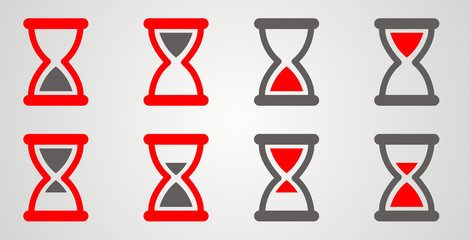 set of hourglass