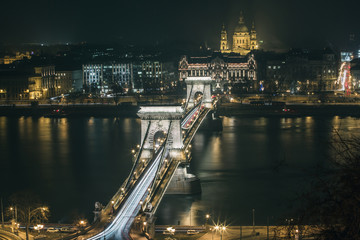Fototapeta na wymiar Amazing view from Budapest