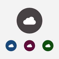 cloud icon illustration
