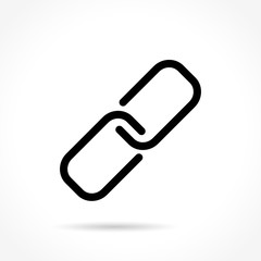 chain thin line icon