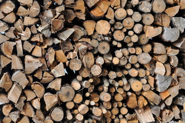 Brennholz Hintergrund
