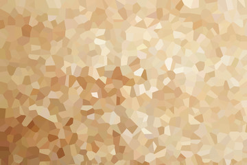 Geometric golden brown polygon pattern
