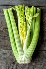 Fresh celery, healthy eating, vegetable ingredients, vegetarian food concept