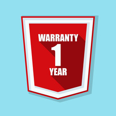 1 Year Warranty shield