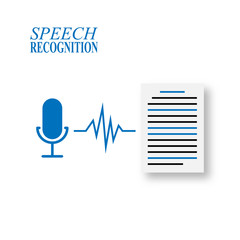 Speech recognition illustration