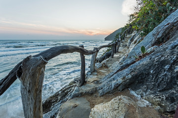 Fototapeta premium Beauty Island on twilight time