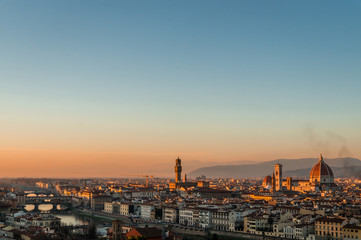 Fototapeta na wymiar Skyline Florence, Italy