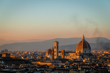 Fototapeta na wymiar Skyline Florence, Italy