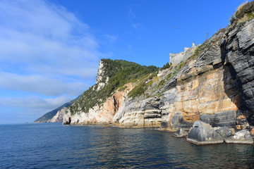 Fototapeta na wymiar Küstenlandschaft Cinque Terre im Ligurischen Meer