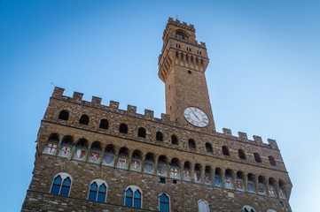 Fototapeta premium Palazzo Vecchio in Florence, Italy