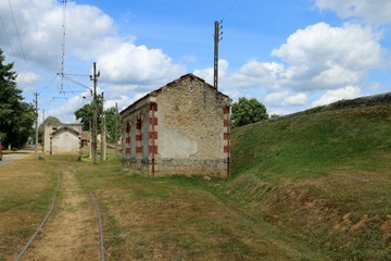 ORADOUR SUR GLANE, THE STATION  FRANCE 