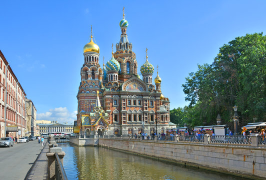 Petersburg. Church Of The Savior