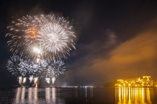 Fuochi d'artificio a Capodimonte VT.