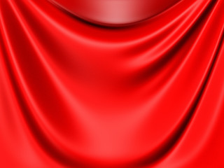 Red satin cloth abstract elegance background