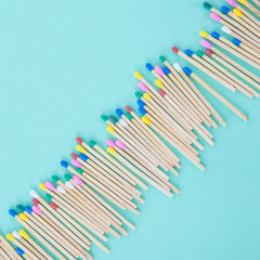 Bunte Streichhoelzer