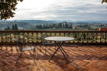 villa in Tuscany