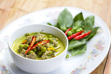 Thai Food: Green Curry