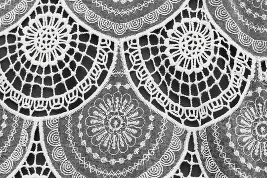 texture Cotton fabric with embroidery, Seamless, Textile