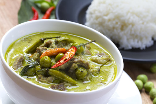 Thai Food: Green Curry