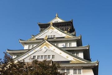 Obraz premium château d'Osaka - Japon