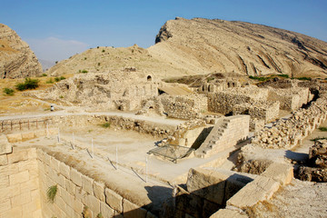 Bishapur  -  ruins of an  ancient city in Iran 