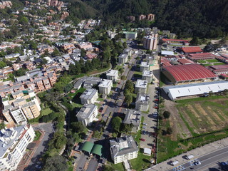 Bogotá desde el aire 